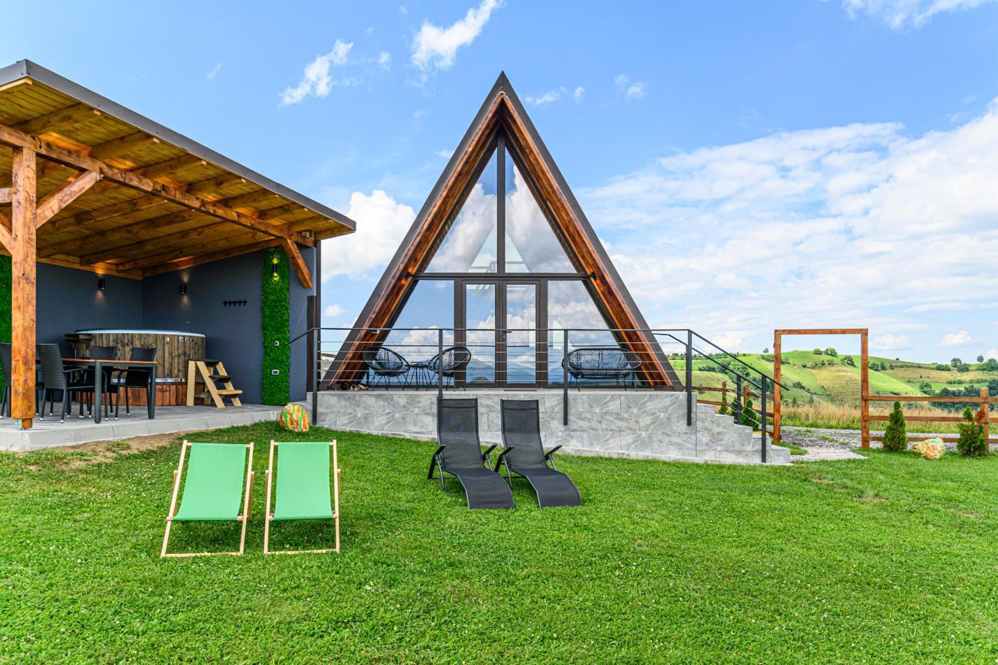 Green Hill Panoramic Poiana Marului  Exterior photo